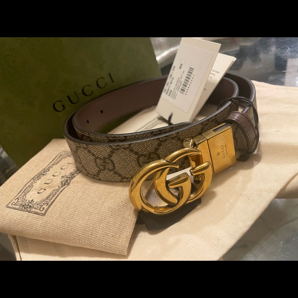 Gucci GG Marmont Reversible Belt - Picture 3 of 4